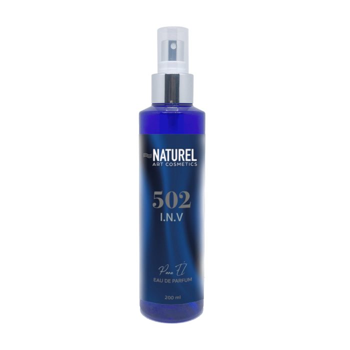 

Духи 502 i.n.v eau de parfum hombre Naturel Art Cosmetics, объем 200 мл