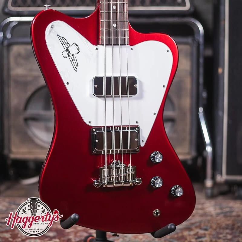 

Электрогитара Gibson Non-Reverse Thunderbird - Sparkling Burgundy with Hardshell Case