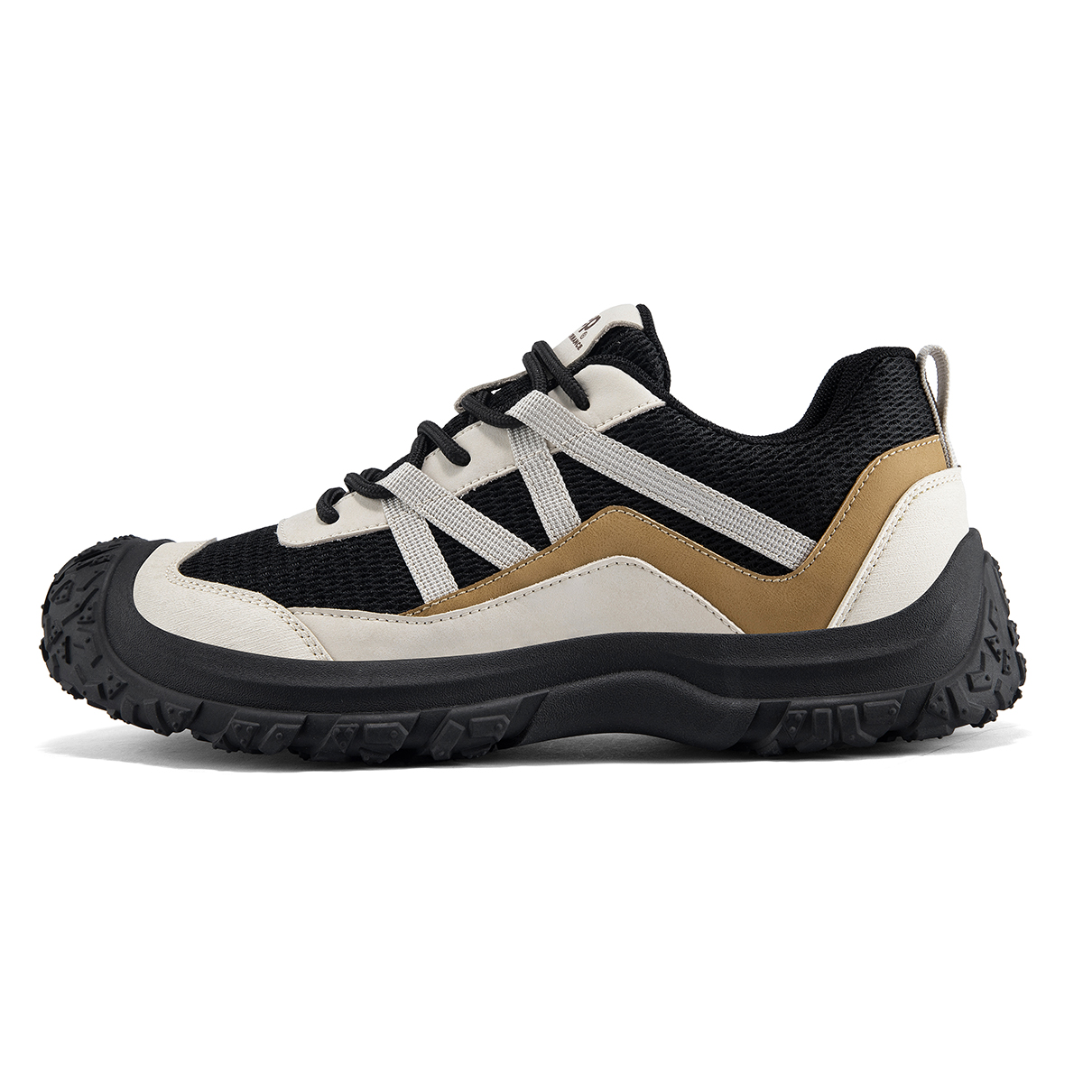 

Jeep Низкие походные туфли Outdoor Collection для мужчин бежево-черные, цвет Beige Black