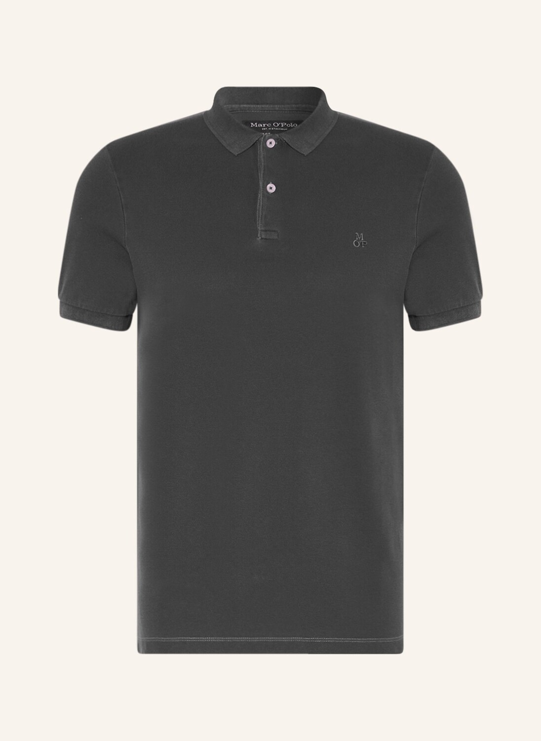 

Рубашка поло Marc O'Polo Piqué Shaped Fit, темно-серый