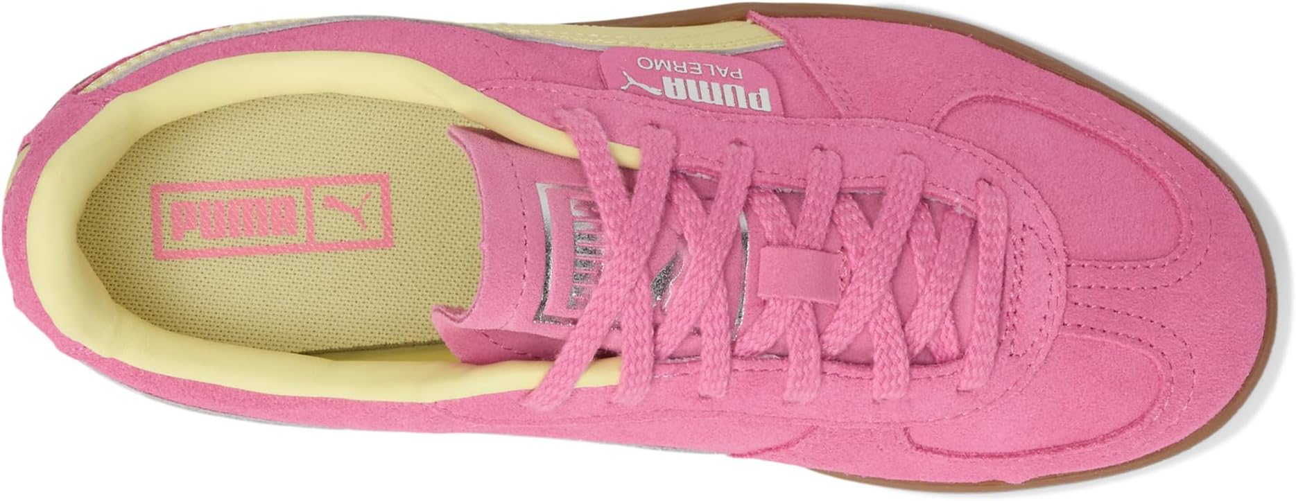 Кроссовки PUMA Palermo Elevata Shoes, цвет Posie Pink/Gold Moon — фото 2