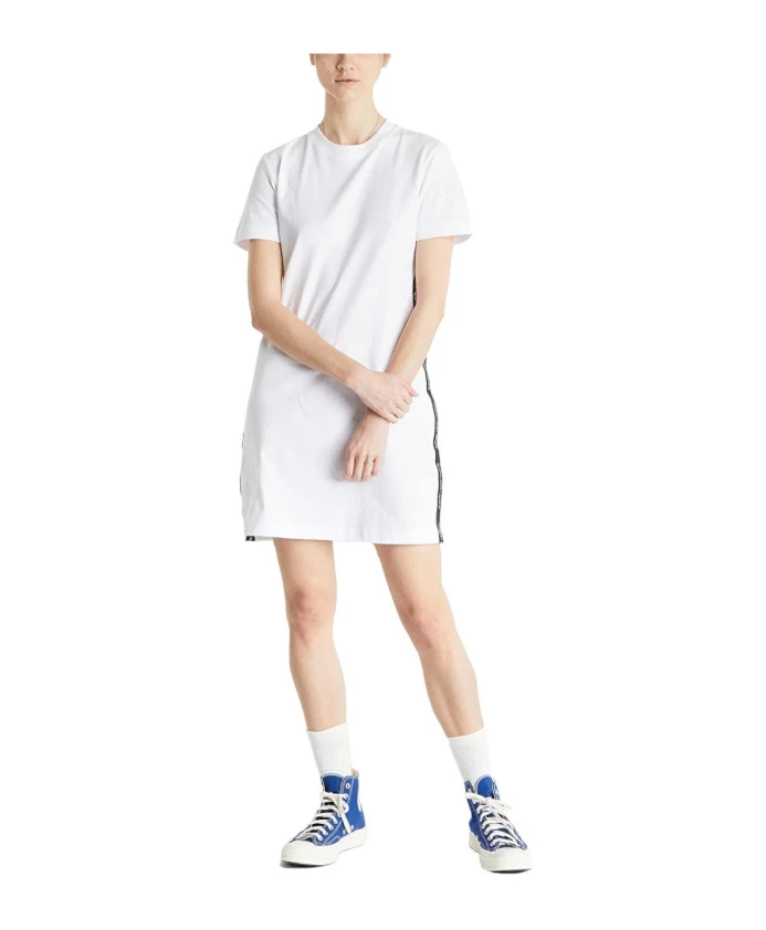 

Контрастное платье сбоку Calvin Klein, белый
