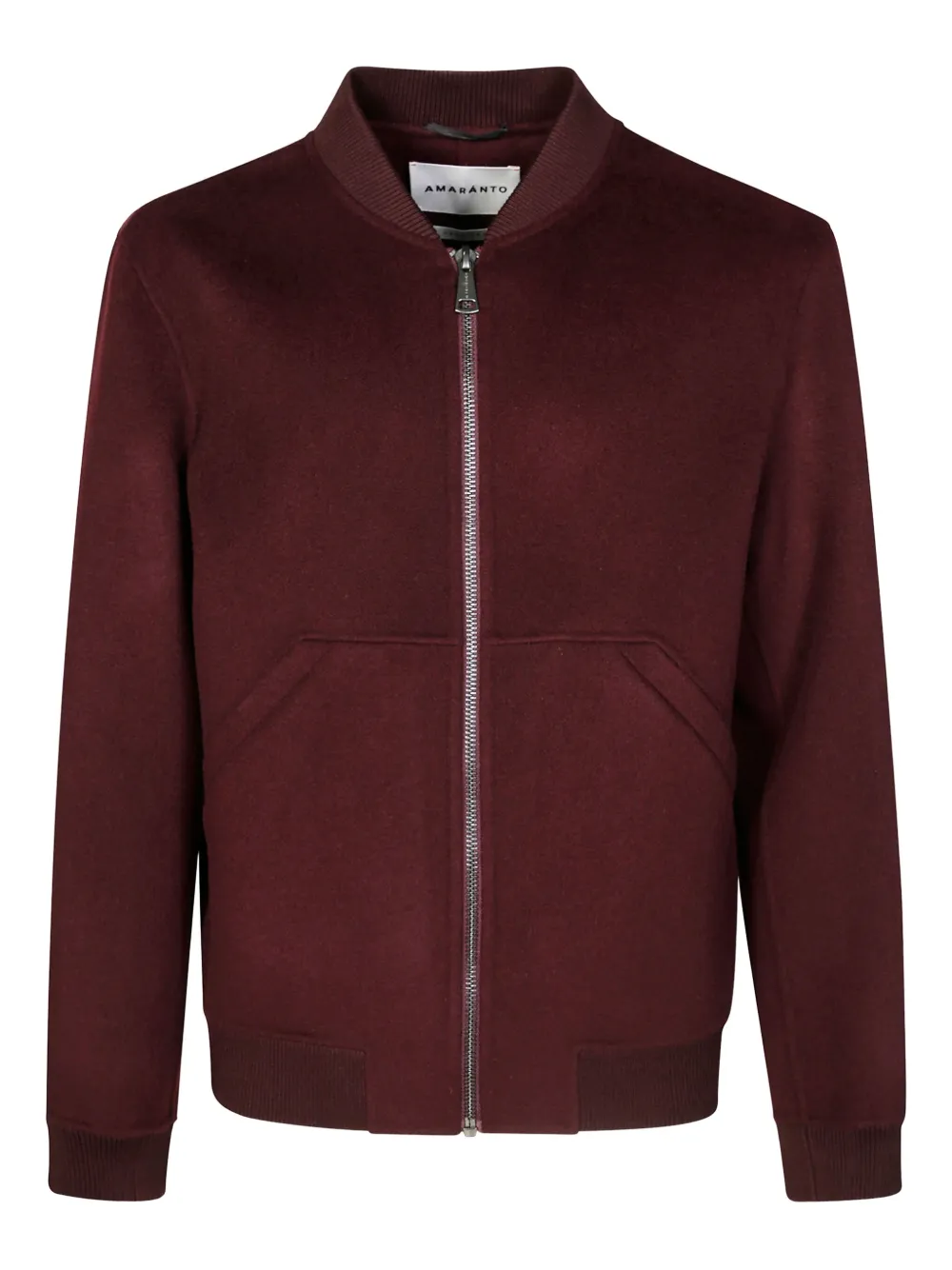 

Бомбер на молнии Amaranto, красный