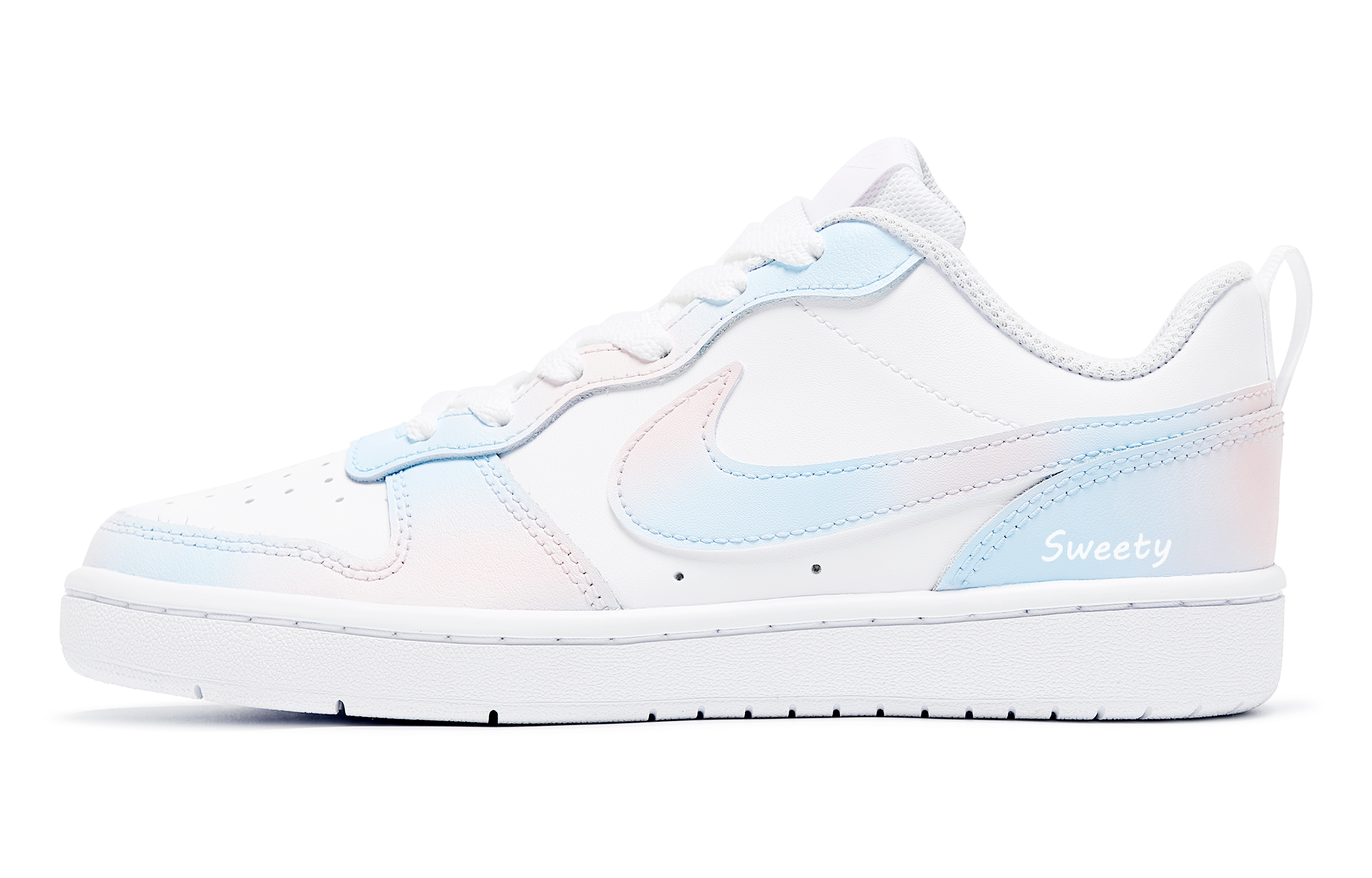 

Детские кроссовки для скейтбординга Court Borough Low 2 Low Top для подростков Nike, синий