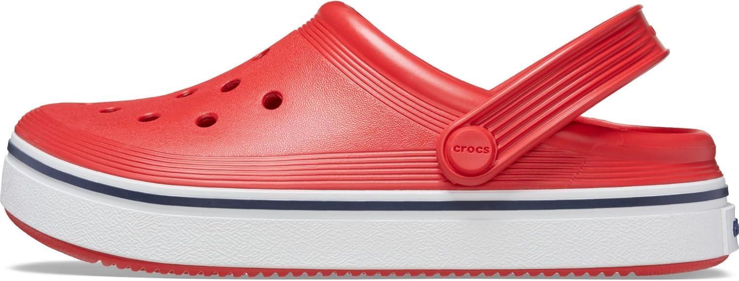 Детские сабо Crocs для отдыха вне корта, 4 Toddler Flame — фото 4