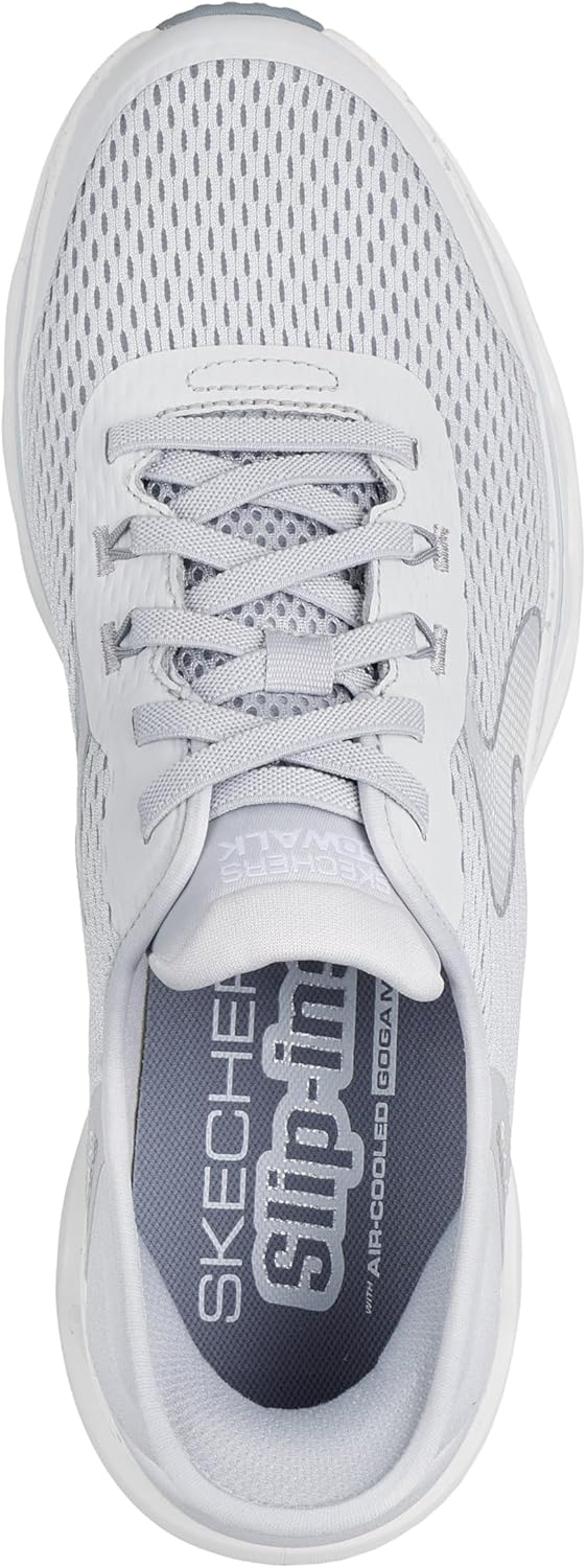 Мужские кроссовки Skechers Go Walk Glide Step 2.0 Zander, светло-серый — фото 3