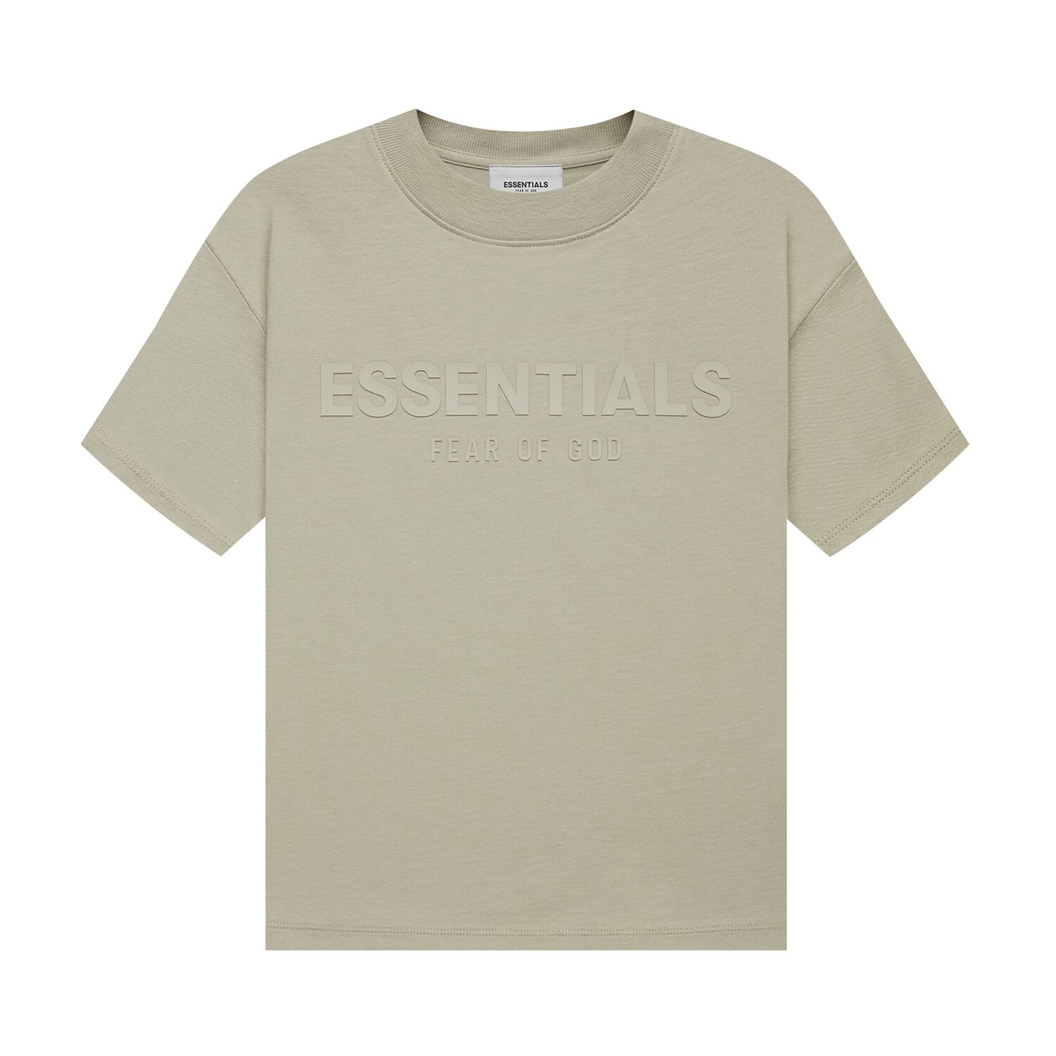 

Детская футболка с короткими рукавами Fear of God Essentials, цвет Фисташковый, Зеленый, Детская футболка с короткими рукавами Fear of God Essentials, цвет Фисташковый
