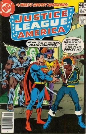 

Justice League of America Vol. 1 #173 "Black Lightning Appearance" (DC COMICS)
