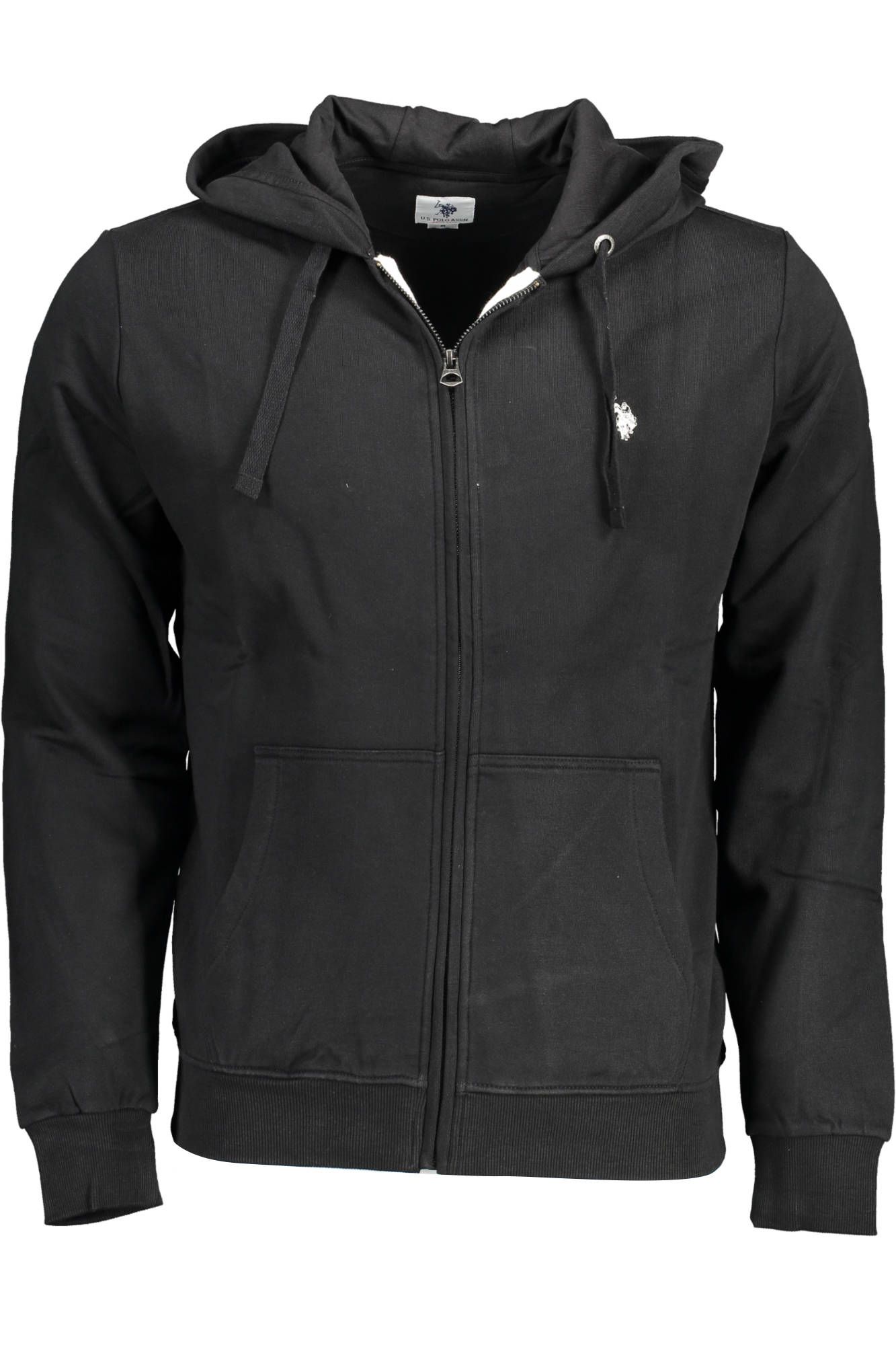 

Черный хлопковый мужской свитер U.S. Polo Assn.