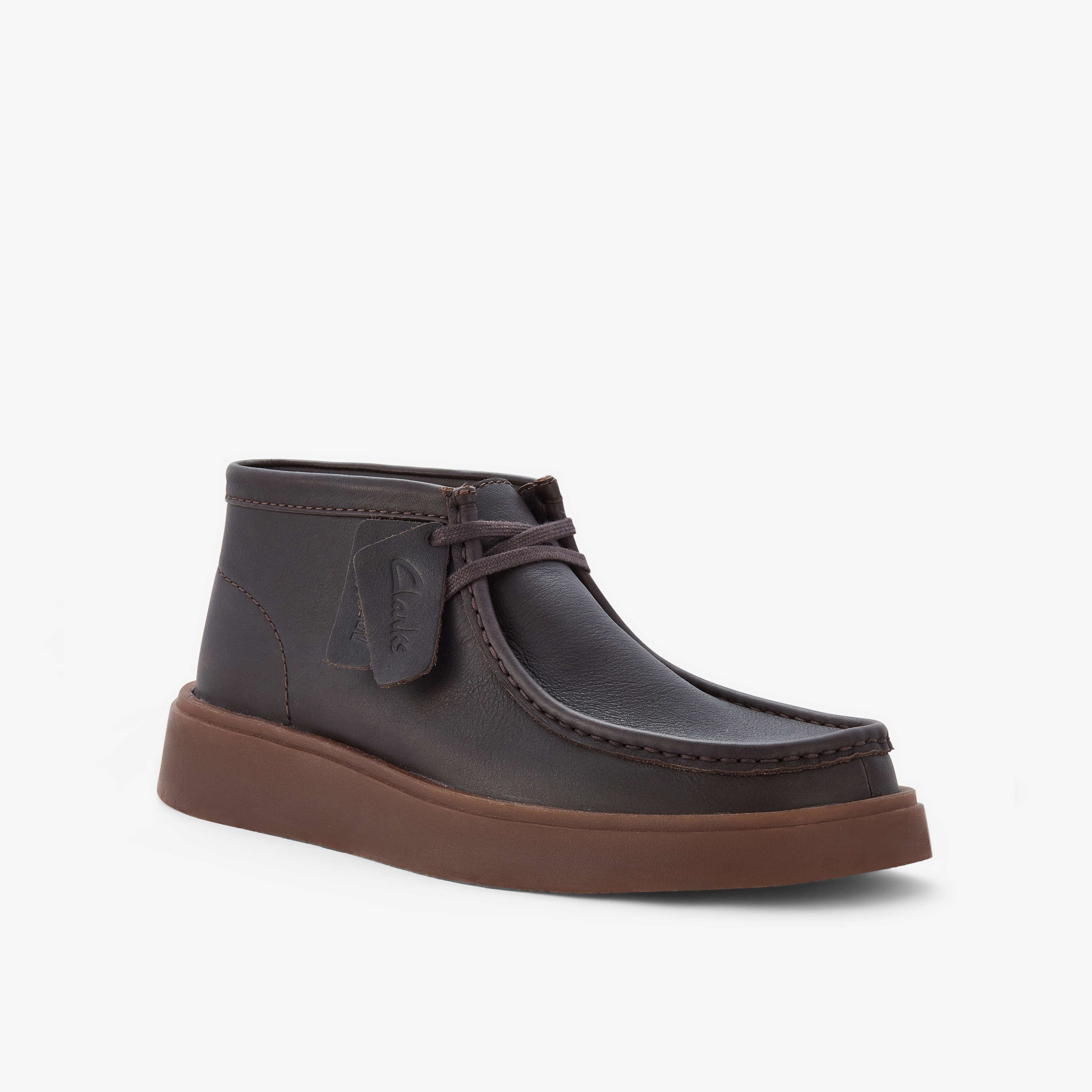 Кроссовки Торвью Привет Clarks, Brown Leather