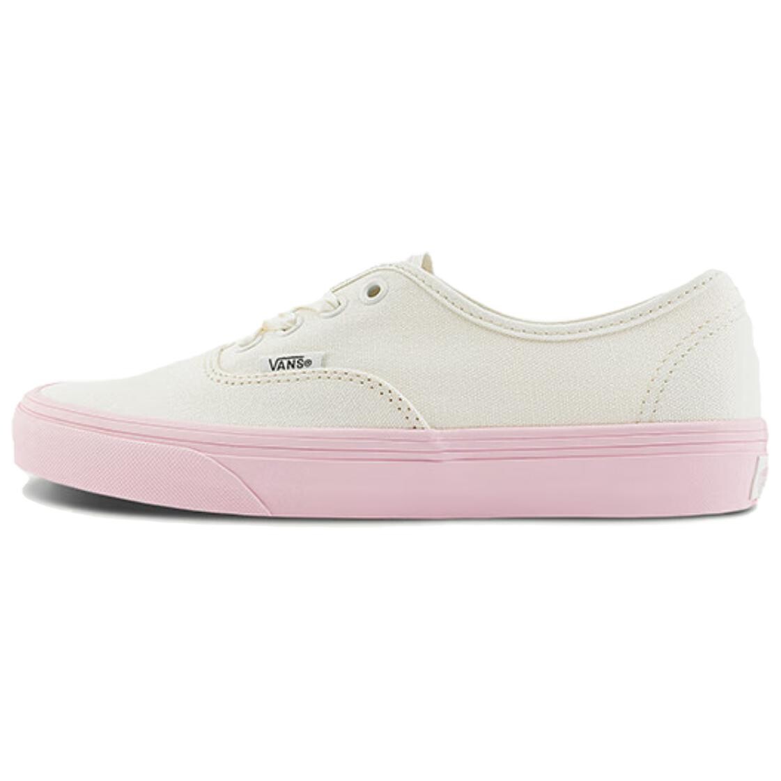 

Кроссовки Authentic Canvas 'Marshmallow Pink' Vans, белый/розовый