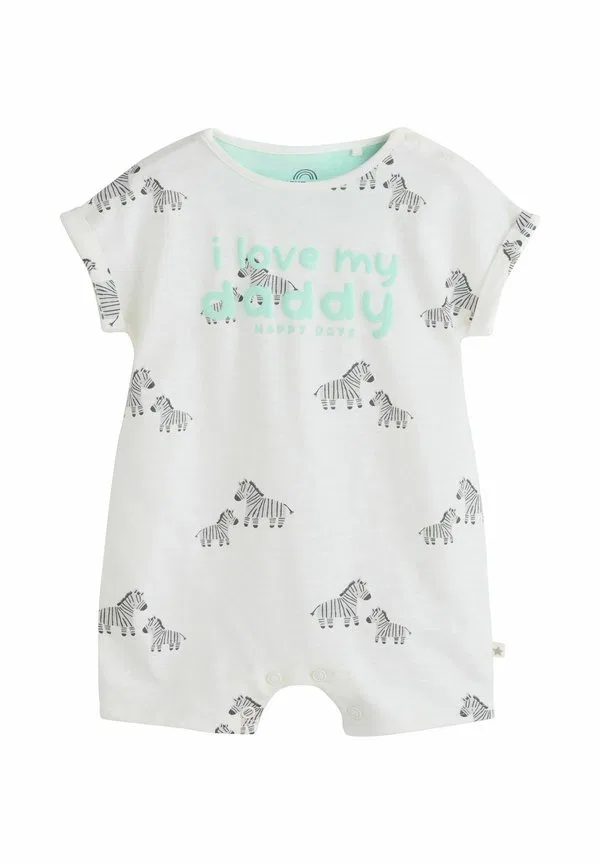 Комбинезон-Ромпер стандартного кроя Next, White All Over Printed I Love My Daddy