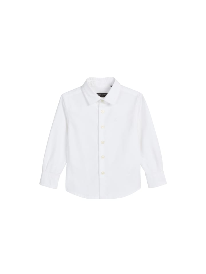 

Рубашка KIDS-BOYS из БЕЛОГО ХЛОПКА Marc O'Polo