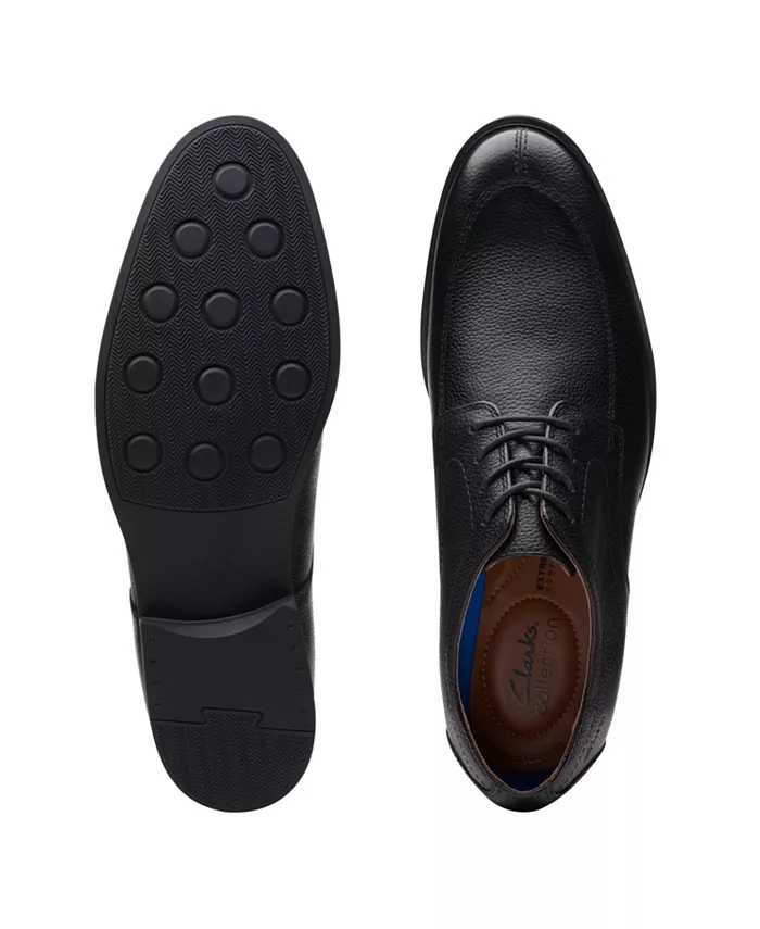 Мужские оксфорды Whiddon Apron из коллекционной линейки Clarks, черный — фото 3
