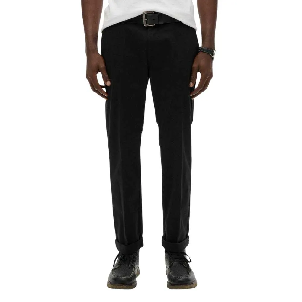 

Брюки Superdry Premium Regular Fit chino, черный