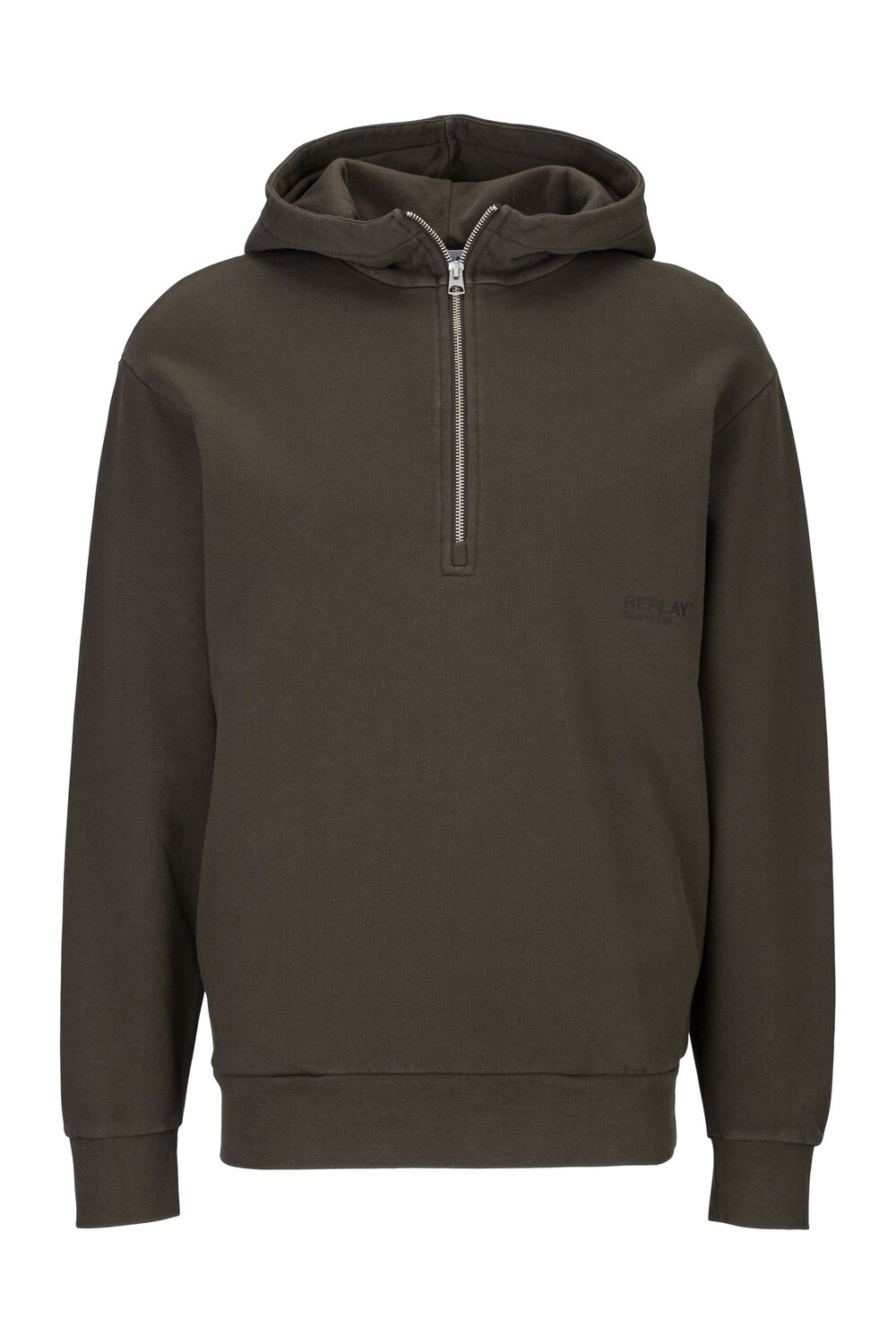 

Толстовка Replay Organic Cotton Fleece, коричневый