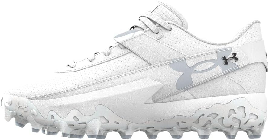 Under Armour мужские бейсбольные бутсы Harper 10 Pro TPU - амортизирующая поддержка с улучшенным сцеплением, Whthalo Gray — фото 2