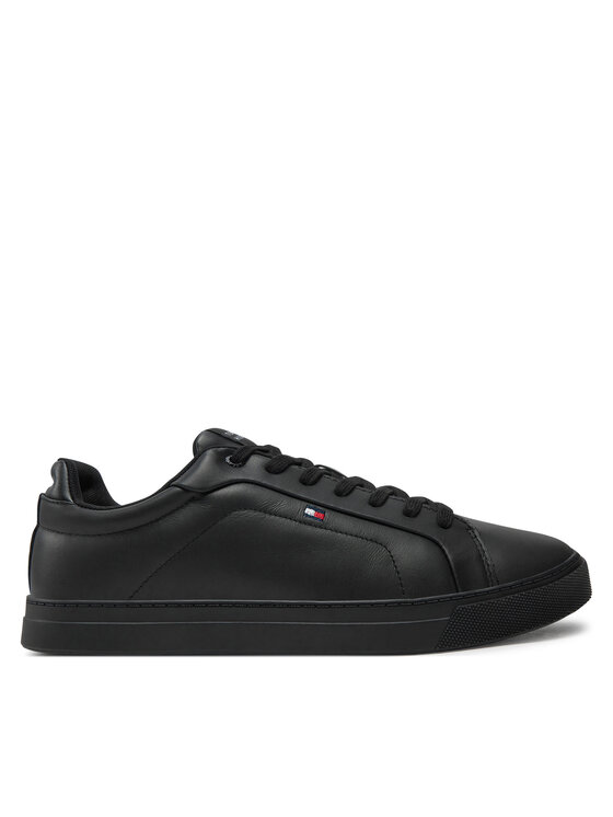 

Кроссовки Icon Court Lth Flag Ess FM0FM05317 Tommy Hilfiger, черный