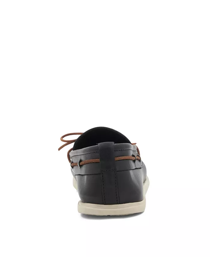Мужские лодочные туфли Starboard Moc Toe M Line By Bruno Magli, черный — фото 3