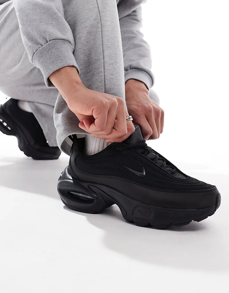 Кроссовки Air Max Portal унисекс черного цвета Nike — фото 3