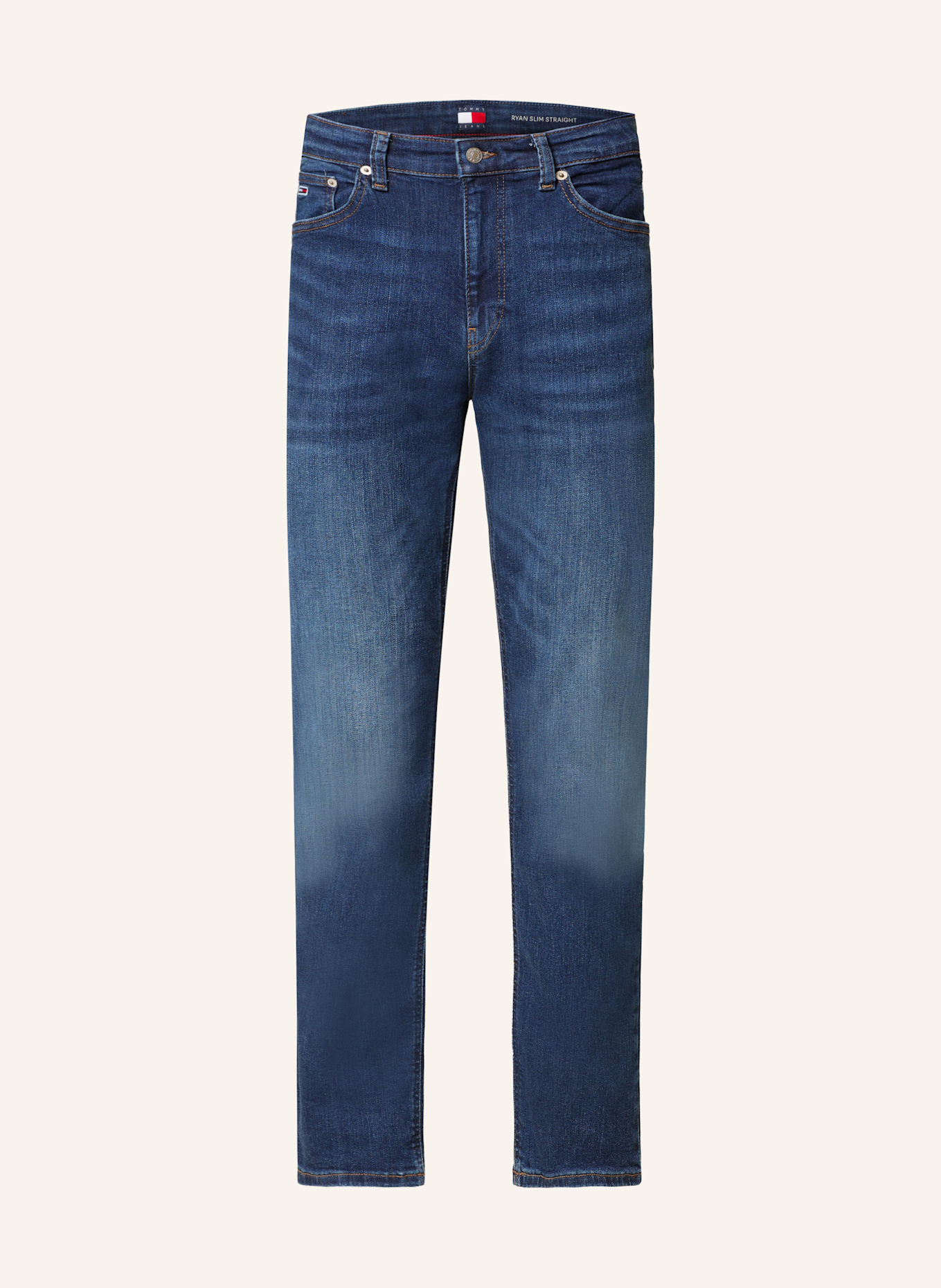 

Джинсы Ryan slim прямого кроя Tommy Jeans, синий