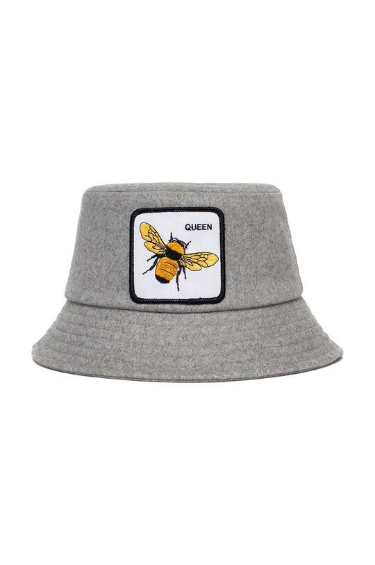 

Шерстяная шапка Goorin Bros, серый