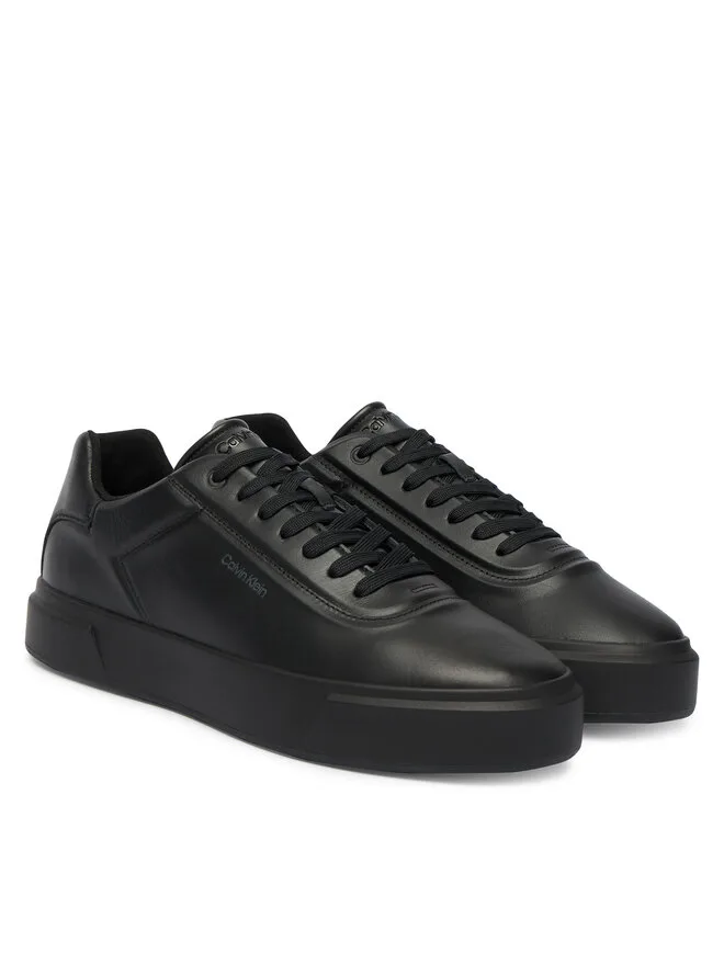 Calvin Klein Кроссовки Basket Cups Oxf Lup Hf Lth YM0YM01452, черный — фото 2