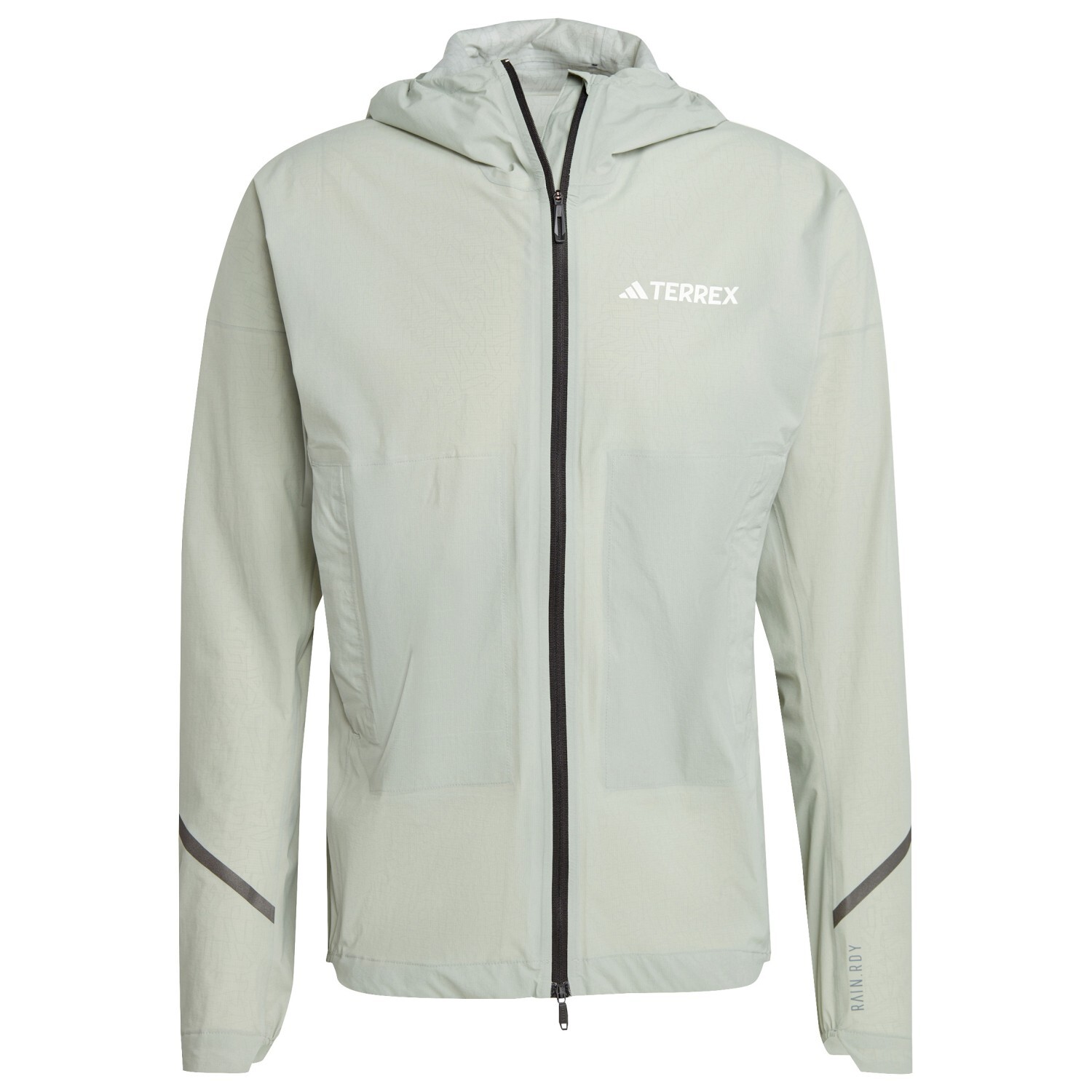 

Дождевик Adidas Terrex Terrex Xperior Light Rain RDY, цвет Silver Green