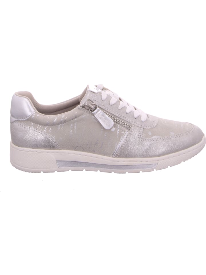 Элегантные туфли на шнуровке Jana Shoes, серебряный — фото 2
