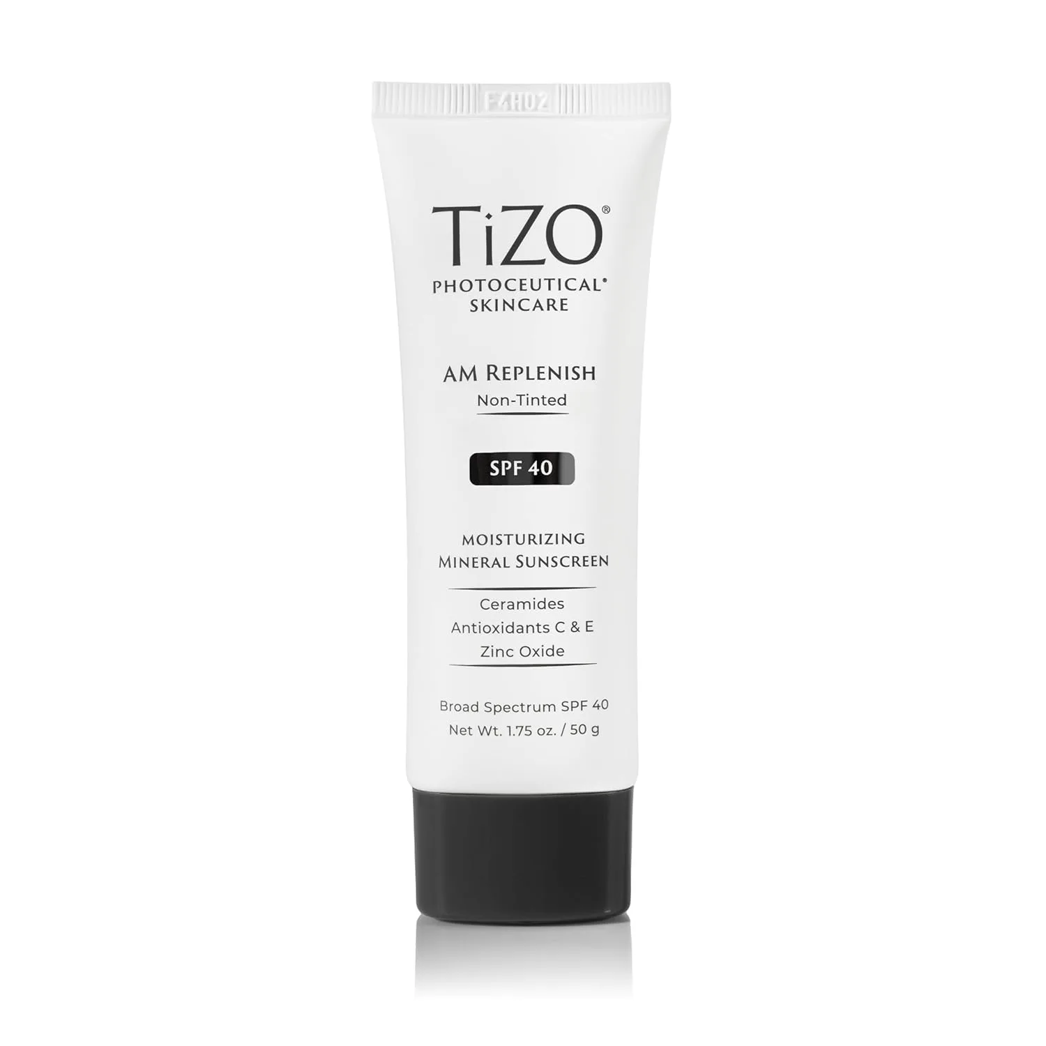 TIZO Photoceuticals Am Replenish Нетонированный минеральный солнцезащитный крем для лица SPF 40, 1,75 унции