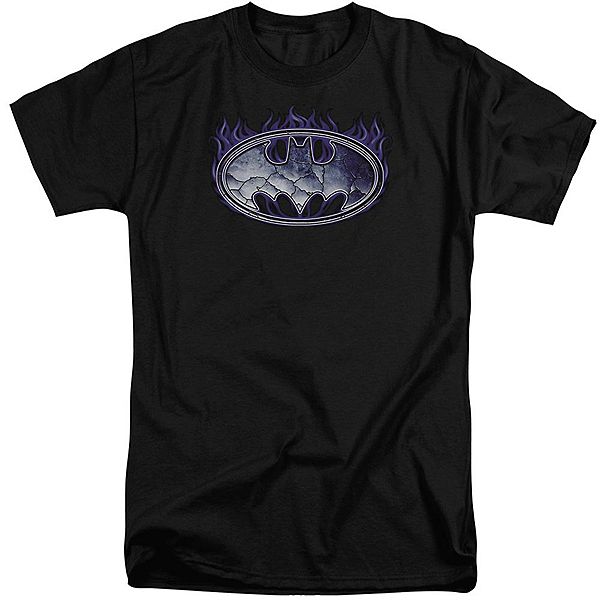 

Футболка Batman cracked shield adult tall Licensed Character