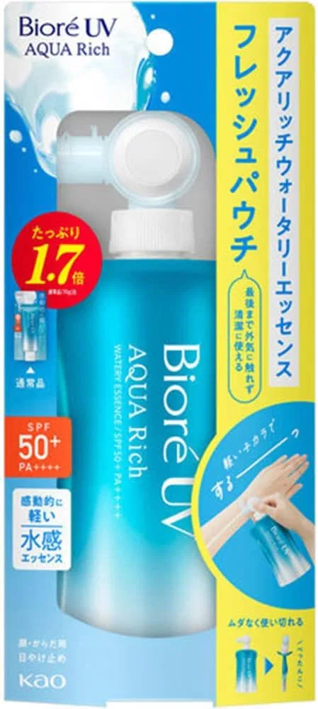 Солнцезащитный гель Biore UV Aqua Rich Watery Essence Fresh, 120 г