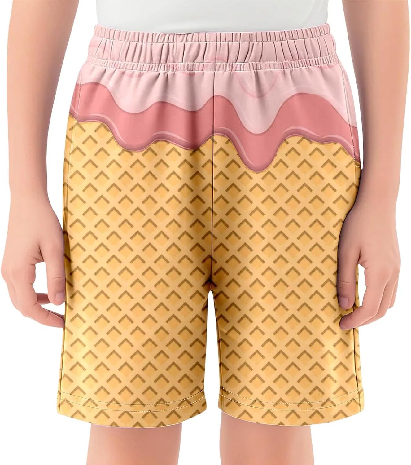 Шорты Active Shorts Ice Cream, светло-розовые
