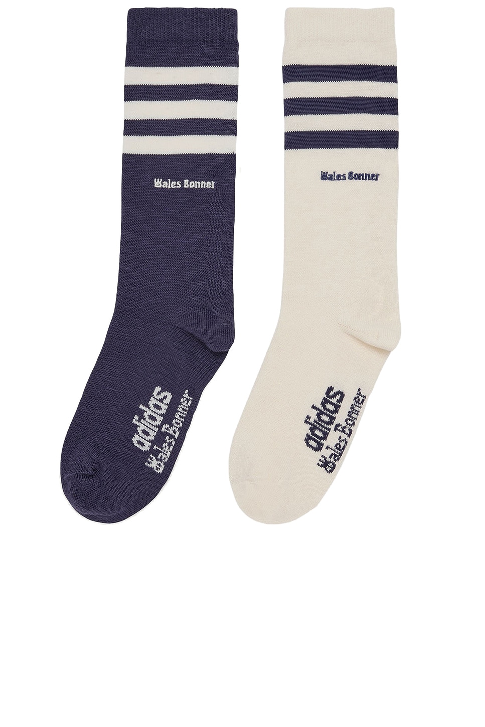 

Носки 3S Adidas By Wales Bonner, night navy & chalk white