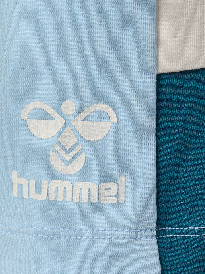 Hummel Шорты с регулируемой талией Hmldream для мальчиков, цвет лазурный — фото 3