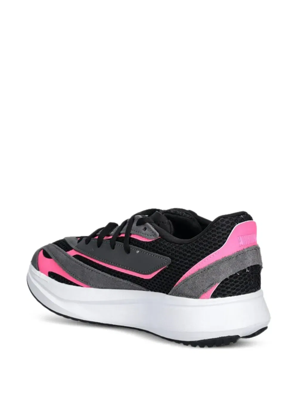 Кроссовки на шнуровке Lightblaze Adidas Kids, черный — фото 3