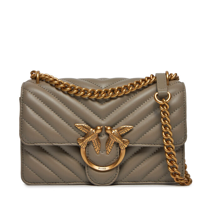 

Сумка Pinko LoveOne Mini, серый