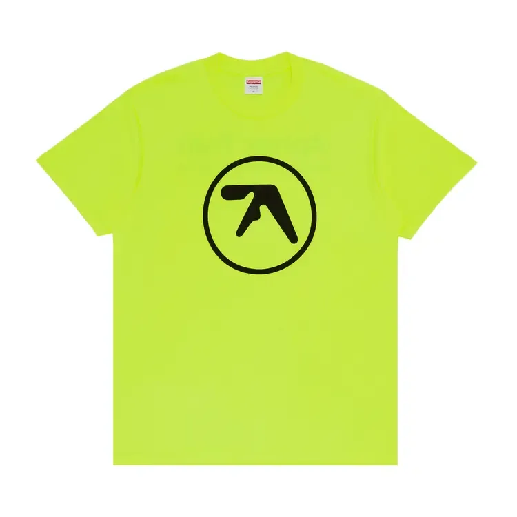Футболка Supreme x Aphex Twin Ambient Works 'Fluorescent Yellow'