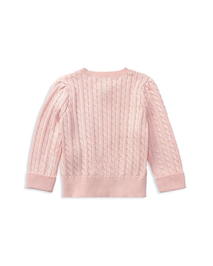 

Кардиган косой вязки для девочек Ralph Lauren – для малышей, розовый