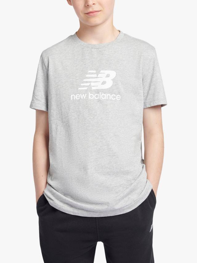 

Детская футболка с логотипом New Balance, Athletic Grey Heather