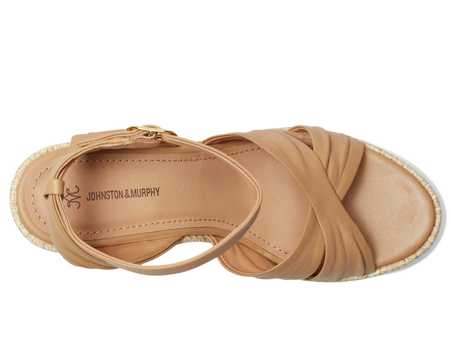 Сандалии Johnston & Murphy Marcia Cross-Band Sandal, желто-коричневый — фото 2