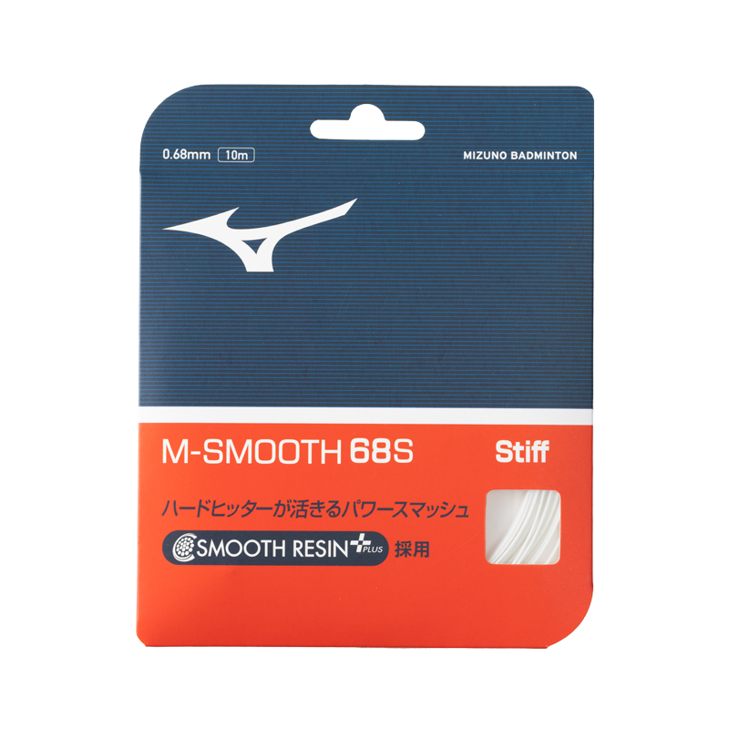 

Mizuno Растяжимые прочные струны для бадминтонной ракетки Ivory White Unisex 10м