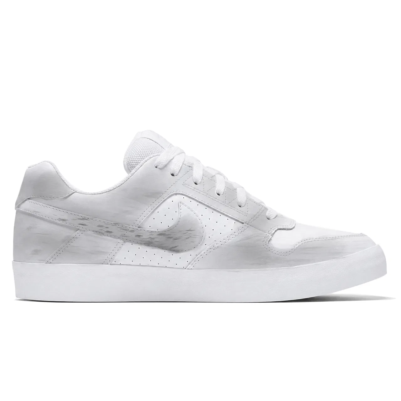 Кроссовки скейтбординг Nike SB Delta Force VULC серые — фото 3