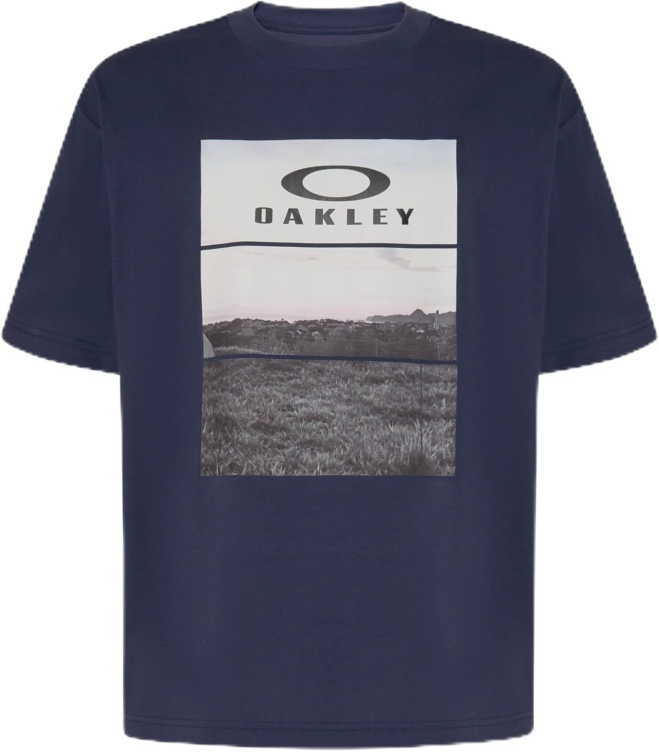 

Футболка Enhance QDC SS Tee Sunset 3.0 унисекс для взрослых Oakley, туманно-синий