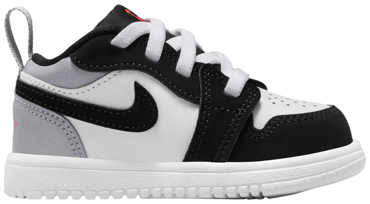 

Кроссовки Air Jordan 1 Low ALT SE TD 'White Black Matte Silver', белый