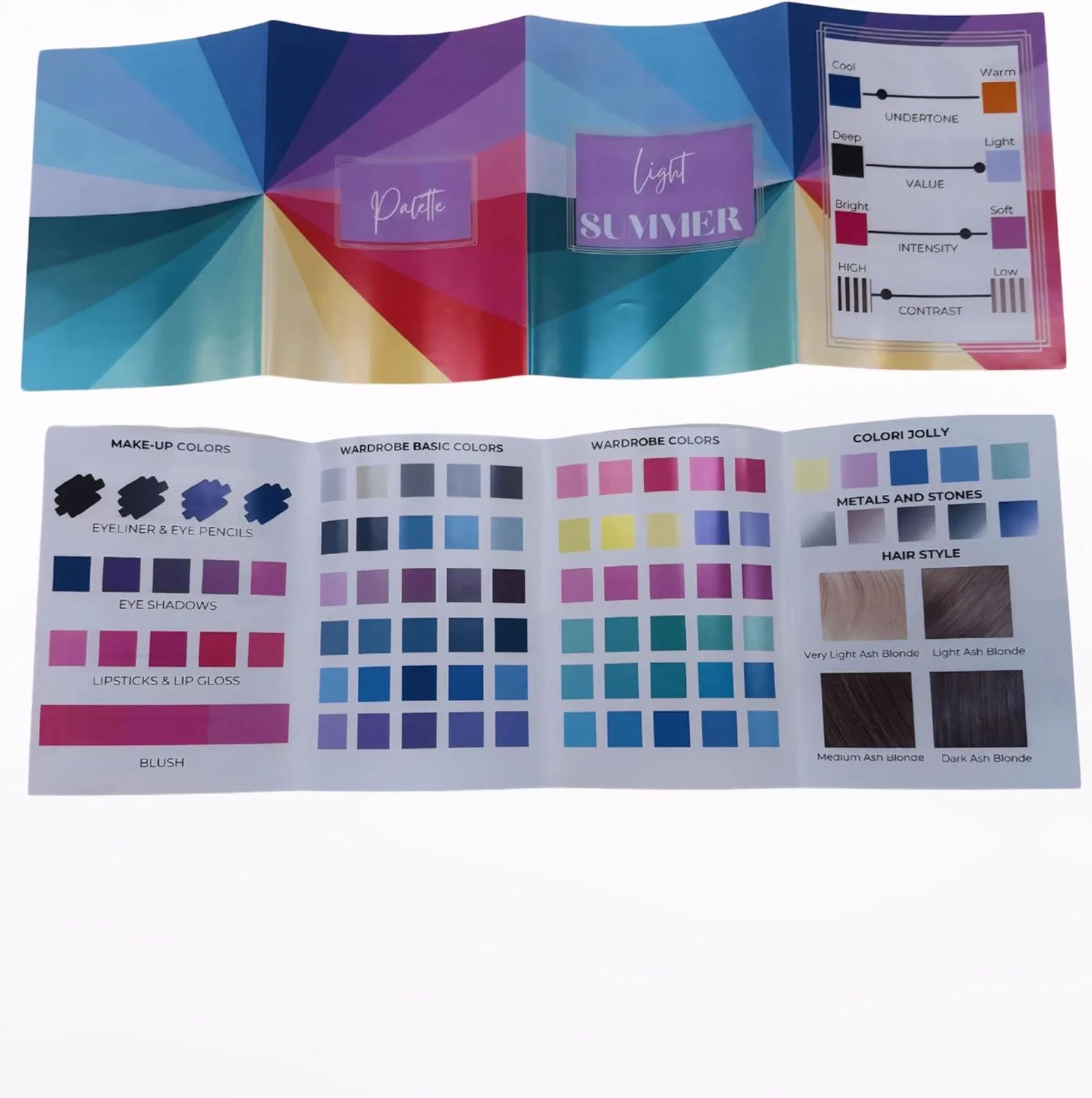 Профессиональная палитра для армохромии Maison Image Academy (Light Summer, 3 шт.) Generisch, Light Summer 3 Pallets