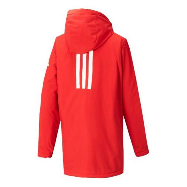 Куртка городские пуховики Adidas, красный — фото 2