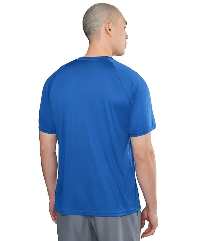 Плавательная футболка Nike Swim Essential Short Sleeve Hydroguard, Game Royal — фото 4