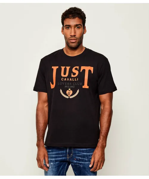 

Футболка Regular fit Just Cavalli, черный