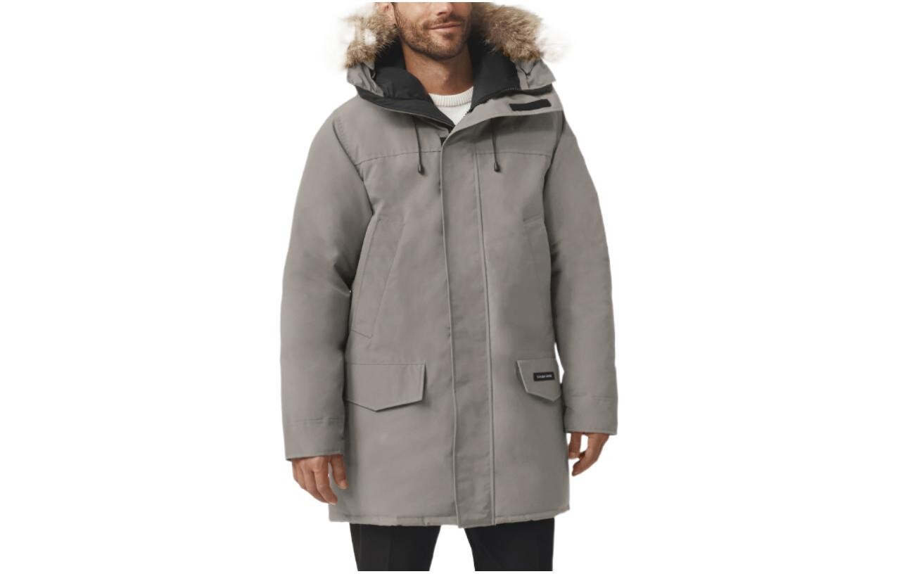

Мужской пуховик Canada Goose, цвет stone gray